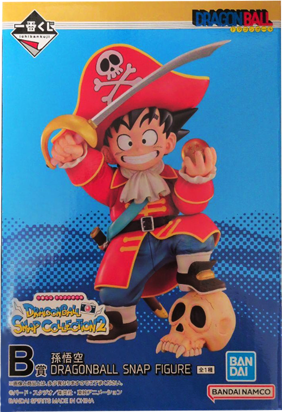 未開)A賞 孫悟空＆チチ DRAGONBALL SNAP FIGURE ｢一番くじ 