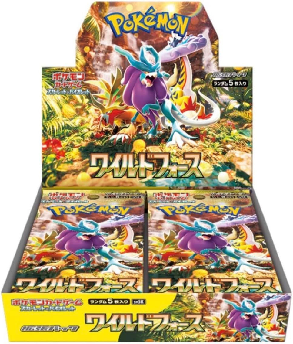 ポケモンカード 拡張パック「ワイルドフォース」【未開封 1BOX 30 