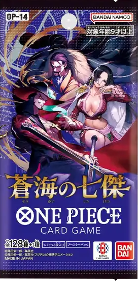 蒼海の七傑（OP-14）1ボックス【未開封 1BOX24パック入り】ワンピースカード