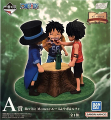 A賞 Revible Moment エース＆サボ＆ルフィ 一番くじ ワンピース ドラマティックメモリーズ  ワンピースフィギュア【未開封】