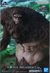 A賞 獣の巨人 MEGAIMPACT 一番くじ 進撃の巨人～獣の巨人は俺が仕留める～   進撃の巨人フィギュア【未開封】