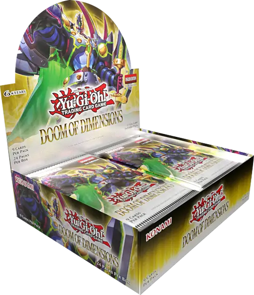 遊戯王 DOOM OF DIMENSIONS シュリンク無し 6BOX 遊戯王 DOOM OF DIMENSIONS シュリンク無し 6BOX