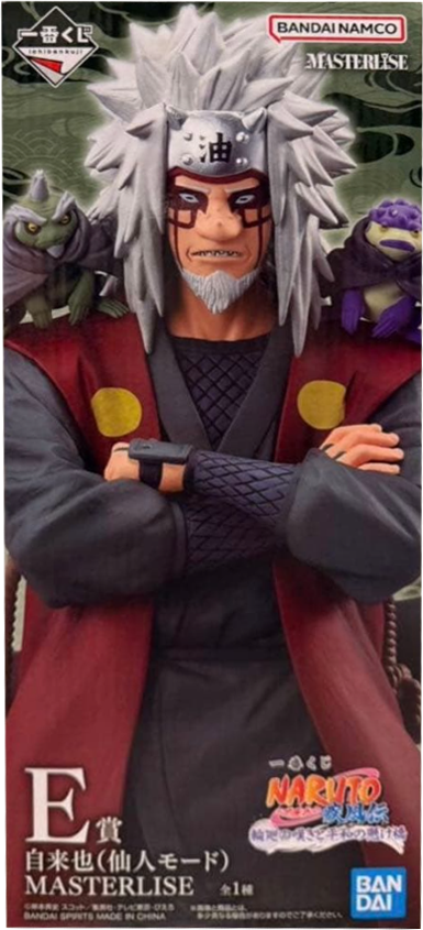 E賞 自来也(仙人モード) MASTERLISE   一番くじ ナルト 疾風伝 輪廻の嘆きと平和の懸け橋  NARUTOフィギュア【未開封】