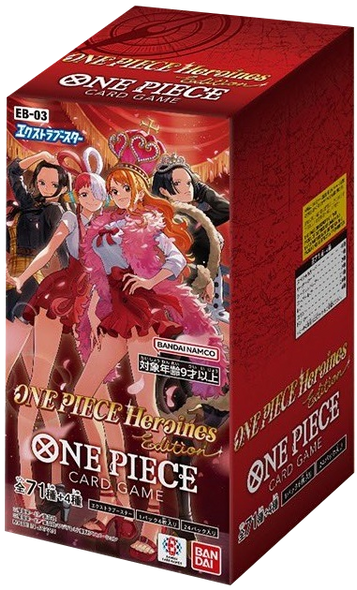 エクストラブースター ONE PIECE Heroines Edition (EB-03) 1BOX【未開封 1BOX24パック入り】ワンピースカード