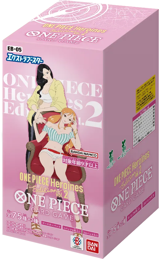 エクストラブースター ONE PIECE Heroines Edition vol.2 (ヒロインズエディション2) (EB-05) 1BOX【未開封 1BOX24パック入り】ワンピースカード