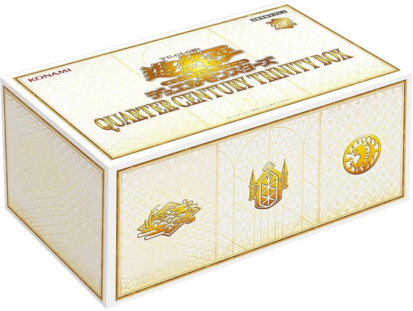 遊戯王カード　QUARTER CENTURY TRINITY BOX（クォーター センチュリー トリニティ ボックス）【未開封 1BOX】シュリンク付き 抽選予約販売