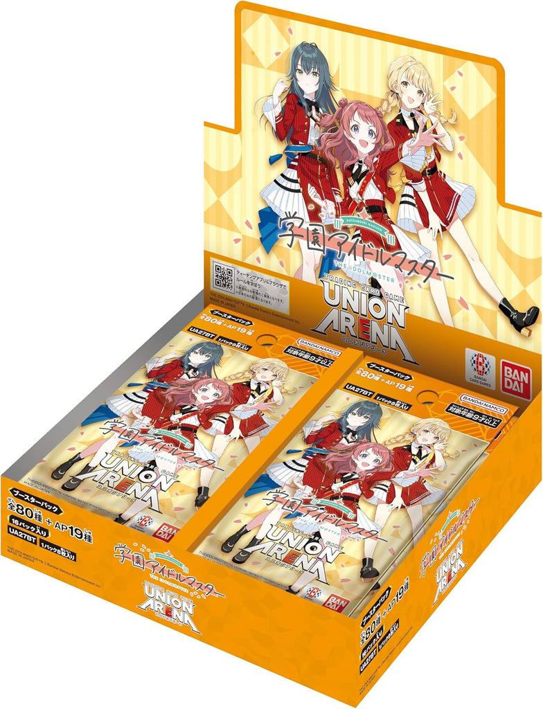 ユニオンアリーナ 学園アイドルマスター [UA27BT]【未開封1BOX16パック入り】